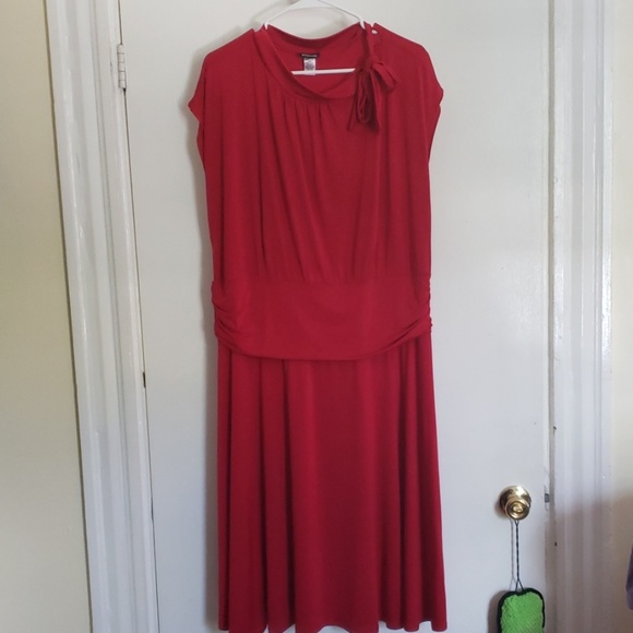 Retrolicious Modcloth 3x Retro Pinup Red Dress - Picture 1 of 7